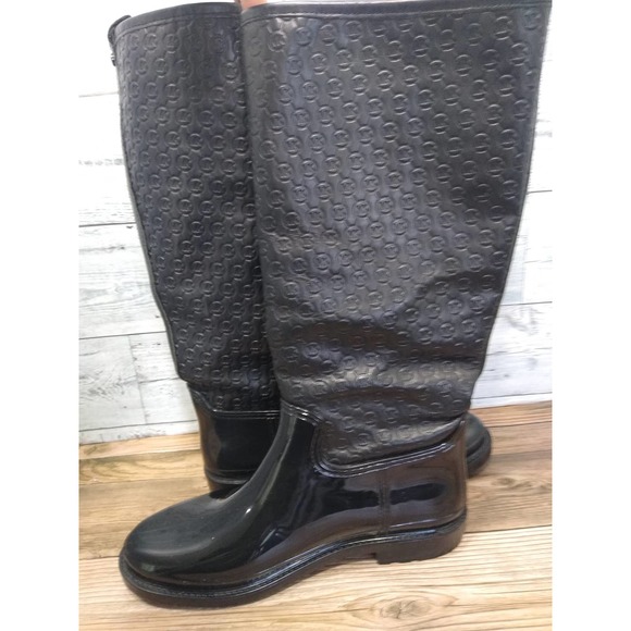 MICHAEL Michael Kors Blakely Rain Boots Size 8 - Picture 5 of 8